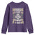 Funny St. Patrick's Day Youth Sweatshirt Shenanigans Because Life Is More Fun When You Are Up To Something