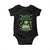 Funny St. Patrick's Day And Birthday Baby Onesie Shamrock Cupcake Leprechaun