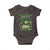 Funny St. Patrick's Day And Birthday Baby Onesie Shamrock Cupcake Leprechaun