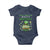 Funny St. Patrick's Day And Birthday Baby Onesie Shamrock Cupcake Leprechaun