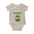 Funny St. Patrick's Day And Birthday Baby Onesie Shamrock Cupcake Leprechaun