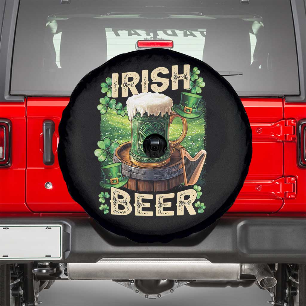 Funny St. Patrick's Day Irish Beer Spare Tire Cover