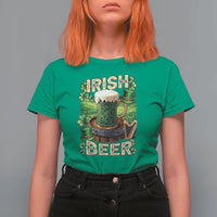 Funny St. Patrick's Day Irish Beer T Shirt For Women