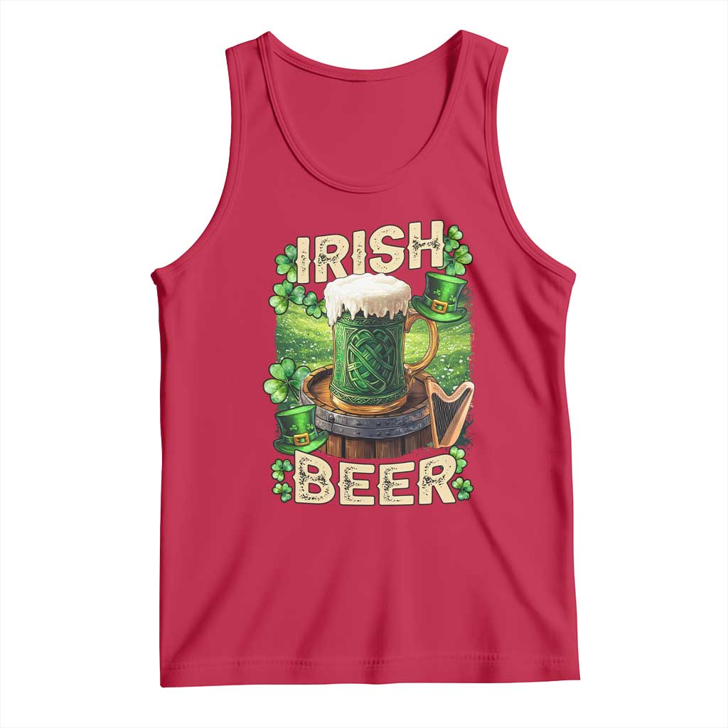 Funny St. Patrick's Day Irish Beer Tank Top