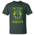 Funny Irish Beer T Shirt The Devil Whispered I'm Coming For You I Whisper Back Bring Beer