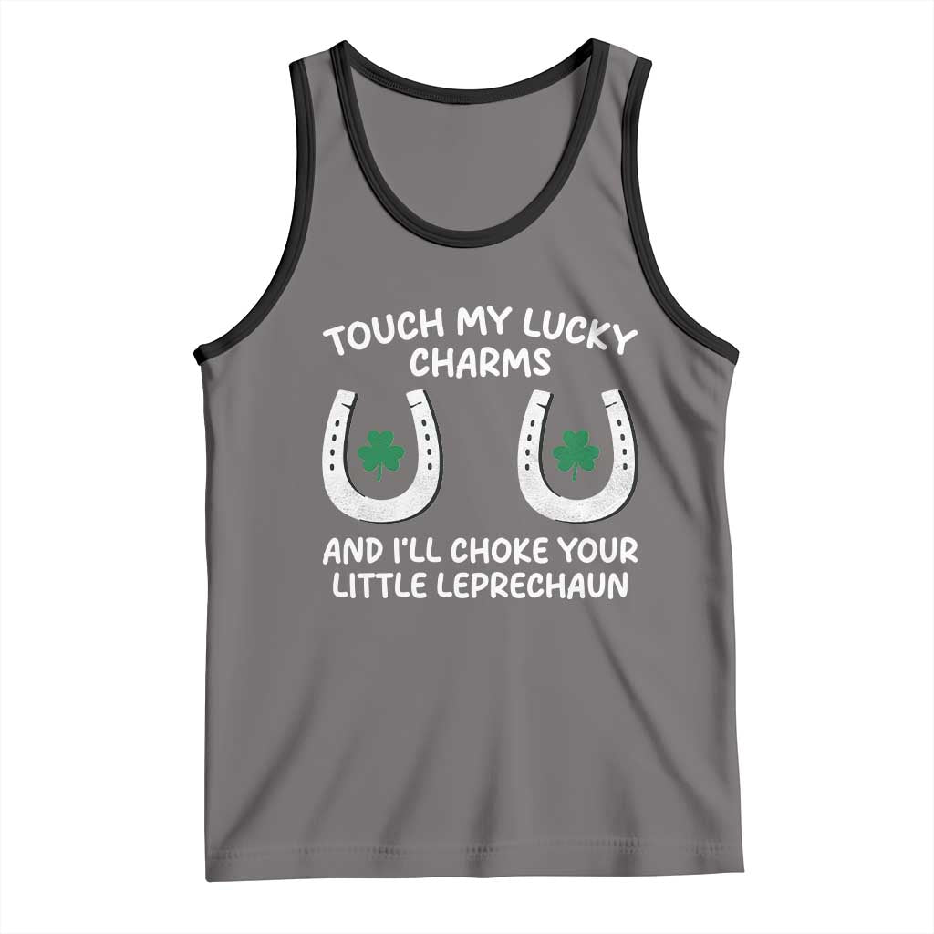 Funny St. Patrick's Day Tank Top Touch My Lucky Charm