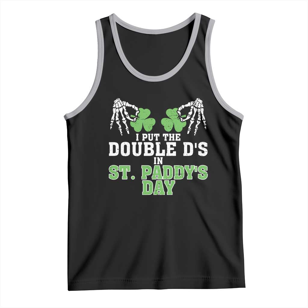 Funny St. Patrick's Day Tank Top Double Ds On St Paddys Day