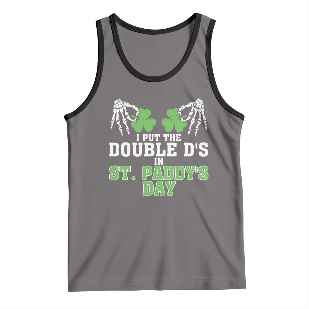 Funny St. Patrick's Day Tank Top Double Ds On St Paddys Day