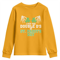 Funny St. Patrick's Day Youth Sweatshirt Double Ds On St Paddys Day
