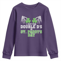 Funny St. Patrick's Day Youth Sweatshirt Double Ds On St Paddys Day