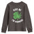 Funny St. Patrick's Day Cannabis Youth Sweatshirt Kiss Me I'm Highrish