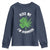 Funny St. Patrick's Day Cannabis Youth Sweatshirt Kiss Me I'm Highrish