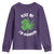 Funny St. Patrick's Day Cannabis Youth Sweatshirt Kiss Me I'm Highrish