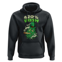 Funny St. Patrick's Day Cannabis Hoodie 420% Irish Weed