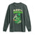 Funny St. Patrick's Day Cannabis Long Sleeve Shirt 420% Irish Weed
