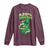 Funny St. Patrick's Day Cannabis Long Sleeve Shirt 420% Irish Weed