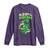 Funny St. Patrick's Day Cannabis Long Sleeve Shirt 420% Irish Weed