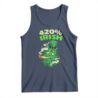 Funny St. Patrick's Day Cannabis Tank Top 420% Irish Weed