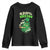 Funny St. Patrick's Day Cannabis Youth Sweatshirt 420% Irish Weed