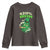 Funny St. Patrick's Day Cannabis Youth Sweatshirt 420% Irish Weed