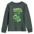 Funny St. Patrick's Day Cannabis Youth Sweatshirt 420% Irish Weed