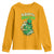 Funny St. Patrick's Day Cannabis Youth Sweatshirt 420% Irish Weed