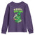 Funny St. Patrick's Day Cannabis Youth Sweatshirt 420% Irish Weed