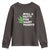 Funny St. Patrick's Day Weed Youth Sweatshirt Roll A Fatty For Saints Paddys 420 Cannabis