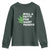 Funny St. Patrick's Day Weed Youth Sweatshirt Roll A Fatty For Saints Paddys 420 Cannabis