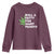 Funny St. Patrick's Day Weed Youth Sweatshirt Roll A Fatty For Saints Paddys 420 Cannabis