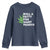 Funny St. Patrick's Day Weed Youth Sweatshirt Roll A Fatty For Saints Paddys 420 Cannabis