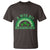 Funny St. Patrick's Day Marijuana T Shirt A Wee Bit Highrish 420 Weed Cannabis