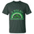 Funny St. Patrick's Day Marijuana T Shirt A Wee Bit Highrish 420 Weed Cannabis