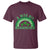Funny St. Patrick's Day Marijuana T Shirt A Wee Bit Highrish 420 Weed Cannabis