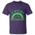 Funny St. Patrick's Day Marijuana T Shirt A Wee Bit Highrish 420 Weed Cannabis