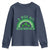 Funny St. Patrick's Day Marijuana Youth Sweatshirt A Wee Bit Highrish 420 Weed Cannabis