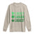 Funny St. Patrick's Day Weed Long Sleeve Shirt Lucky Luckiest Cannabis Shamrock