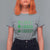 Funny St. Patrick's Day Weed T Shirt For Women Lucky Luckiest Cannabis Shamrock