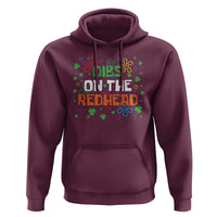 Funny St. Patrick's Day Hoodie Dibs On The Redhead