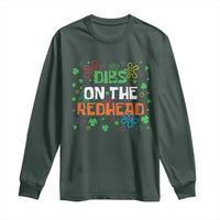 Funny St. Patrick's Day Long Sleeve Shirt Dibs On The Redhead