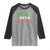 Funny St. Patrick's Day Raglan Shirt Dibs On The Redhead