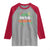 Funny St. Patrick's Day Raglan Shirt Dibs On The Redhead