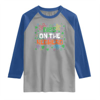 Funny St. Patrick's Day Raglan Shirt Dibs On The Redhead