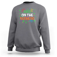Funny St. Patrick's Day Sweatshirt Dibs On The Redhead