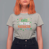 Funny St. Patrick's Day T Shirt For Women Dibs On The Redhead