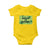 Funny St. Patrick's Day Dibs On The Redhead Baby Onesie