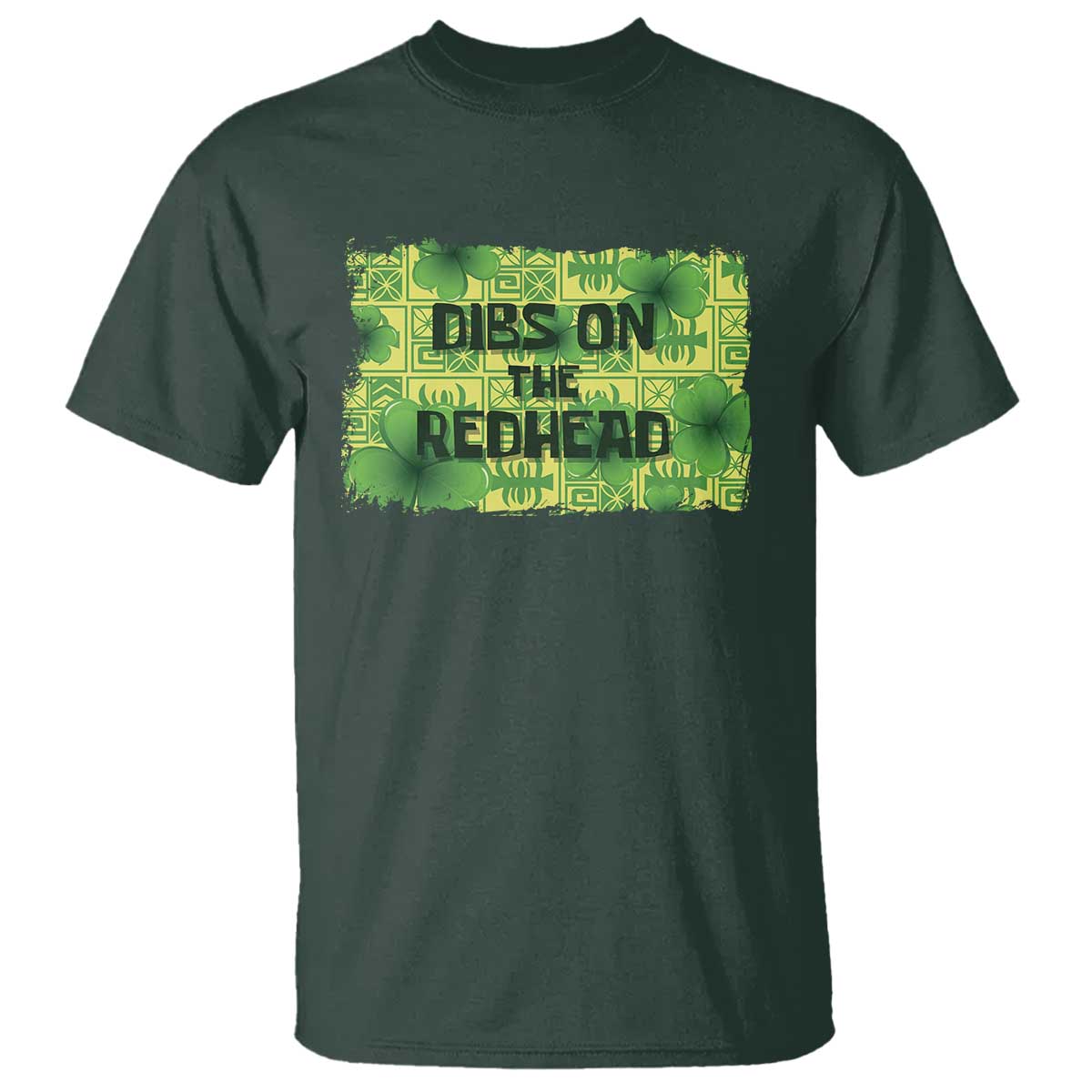 Funny St. Patrick's Day Dibs On The Redhead T Shirt