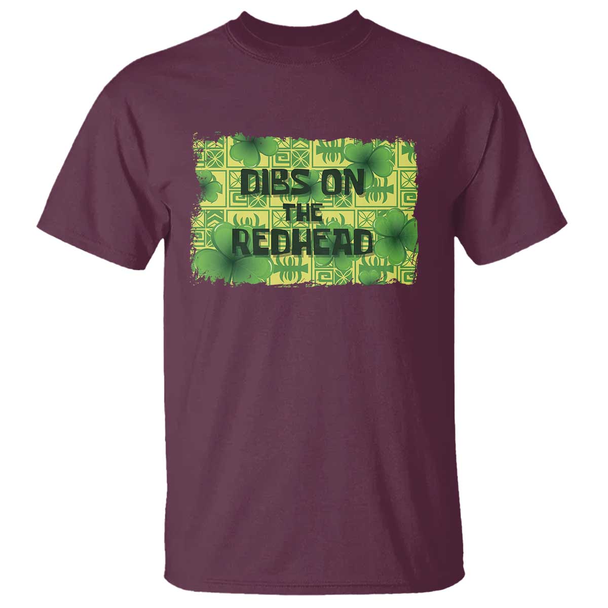 Funny St. Patrick's Day Dibs On The Redhead T Shirt
