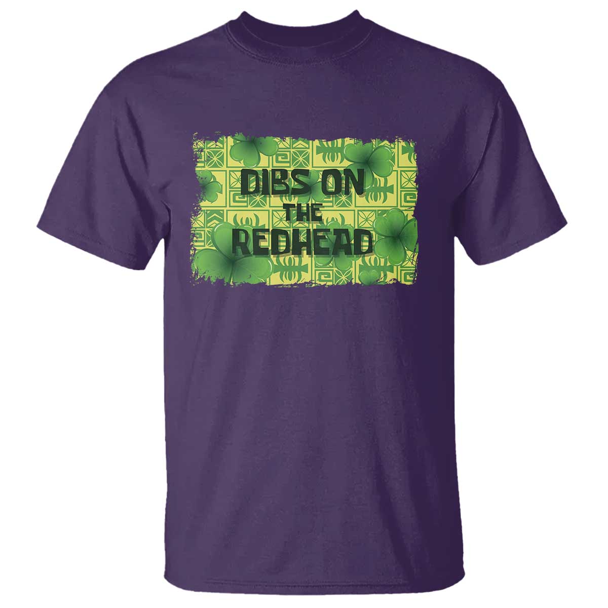 Funny St. Patrick's Day Dibs On The Redhead T Shirt