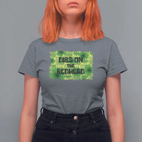 Funny St. Patrick's Day Dibs On The Redhead T Shirt For Women